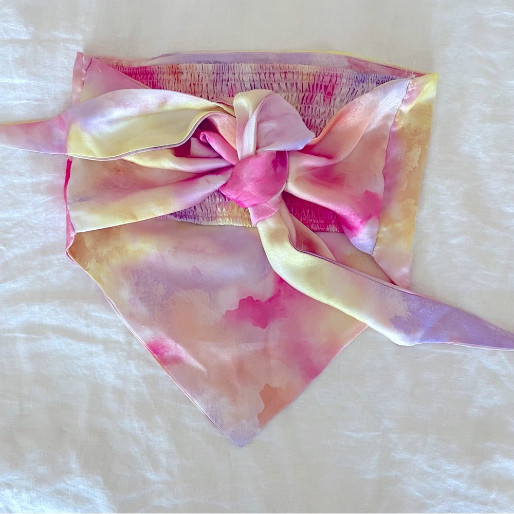 superdown Tabitha Reversible Strapless Top